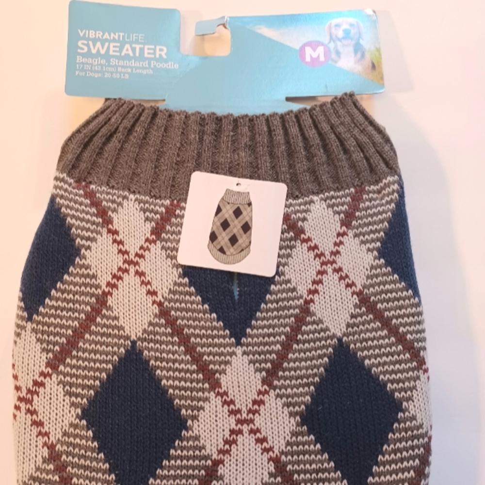 Medium Dog Sweater NWT